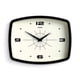 thumbnail image 1 of Reloj de pared JONES CLOCKS® Movie Retro 25,5 x 19,5 cm negro, 1 of 7