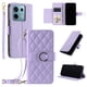 thumbnail image 5 of Funda tipo billetera FOXDOCK para Xiaomi Redmi Note 13 Pro 5G – Tapa abatible con correa para mujer, 5 of 5