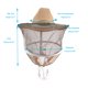 thumbnail image 4 of Sombrero NIZEFEI para Apicultura con Velo Protector de 64 cm, 4 of 6