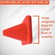 thumbnail image 4 of Conos de entrenamiento de agilidad Versatyle Heavy Duty de 15 cm, juego de 12, 4 of 9