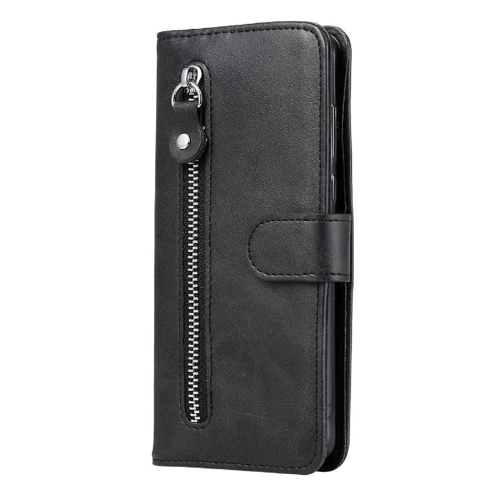 Gangxun - Funda Con Cremallera Para Xiaomi Poco X3 Nfc, Carcasa Cartera De Cuero Pu Con Soporte Y Tarjetero