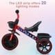 thumbnail image 2 of Triciclo Youthkkee para niños de 2 a 5 años con luz LED, 2 of 5