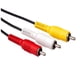 thumbnail image 4 of Cable Estereo 3 RCA A 3 RCA 180cm Negro, 4 of 5