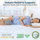 thumbnail image 3 of Almohada de rodilla 5 STARS UNITED para aliviar el dolor de cadera para personas que duermen de lado, 3 of 7