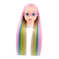 Ioensy - Cabeza De Maniquí De Muñeca De 65 Cm Para Peluqueros, Barberías, Estudiantes De Escuela De Belleza, Estilo C