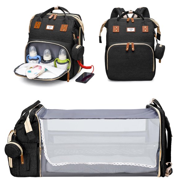Mochila JSTPRO 25L Negra con Estación de Cambio