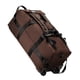thumbnail image 1 of Bolso De Lona De Ruedas Bolsita De Viaje De Transporte Grande Para La Playa De Picnic Acampando Marrón, 1 of 5