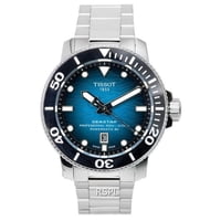 Tissot - Reloj Seastar 2000 Professional Powermatic 80 Divers T120.607.11.041.00 T1206071104100 600M Mens Watch