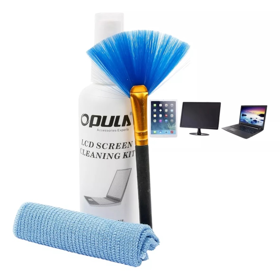 Genérico - Kit De Limpieza Notebook Limpiador Liquido Pantallas Lcd Pc