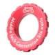 thumbnail image 2 of Freno De Disco De Bicicleta Rotor De Bloqueo Central A Convertidor De Adaptador De Anillo De Bloqueo De 6 Pernos Rojo, 2 of 5