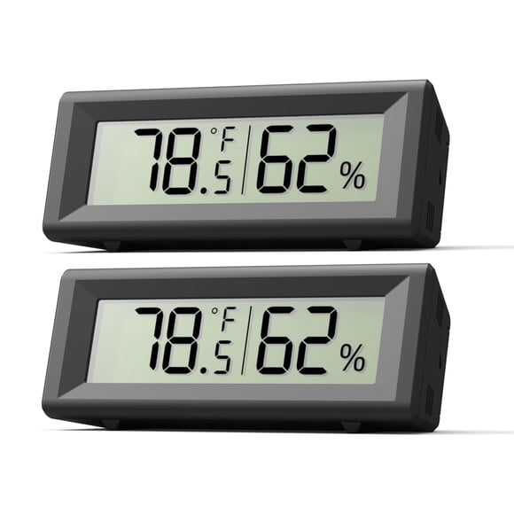 Higrómetro digital pequeño PFTTDD para casa, hogar e invernadero