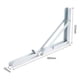 thumbnail image 2 of Soporte Plegable Triangular Tipo K De Acero Inoxidable, 2 of 3