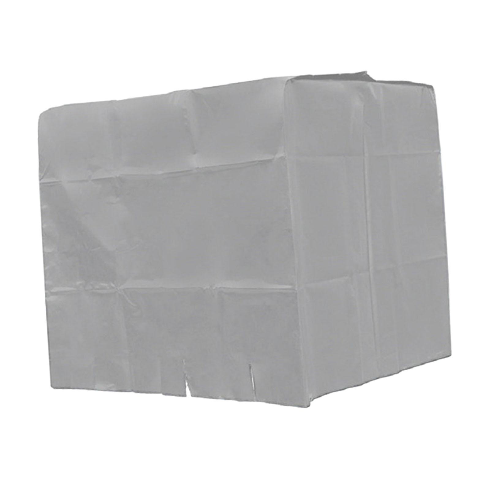 Magideal - Cubierta Del Tanque De Agua De 1000L, Protección Contra La Lluvia, Cubierta Antipolvo, Cubierta Del Contenedor Para La Cubierta Del Tanque De Agua De Plata