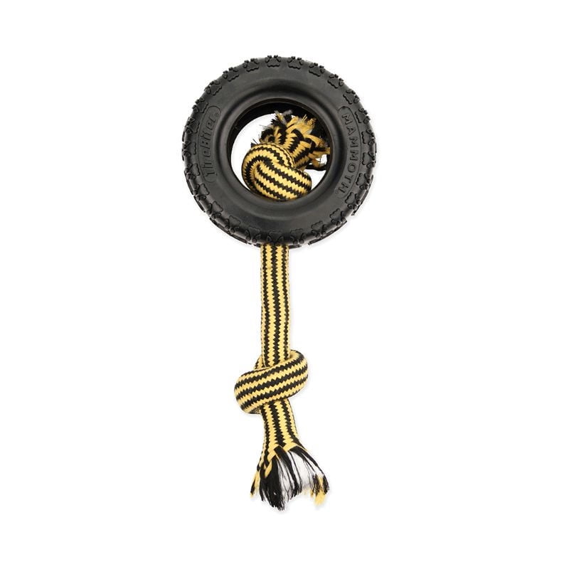 Mammoth - Juguete Interactivo Para Perro Rueda Con Cuerda Tamaño M