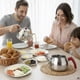thumbnail image 2 of Juego de teteras Hakan Bondy de acero inoxidable estilo samovar turco, 2 of 9
