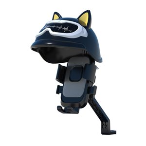 Magideal - Soporte De Teléfono Para Motocicleta Con Cubierta Superior Impermeable, Cuna Para Teléfono De Bicicleta, Soporte Creativo Para Teléfono De Bicicleta A Estilo B