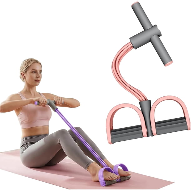 Banda resistencia pedal caucho goma estiramiento fitness abdomen cintura brazo pierna
