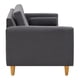 thumbnail image 5 of Sofa Retro 3C Felpa 04 Gris, 5 of 6