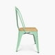 thumbnail image 3 of Silla Diseño Tolix Asiento Madera Menta, 3 of 6
