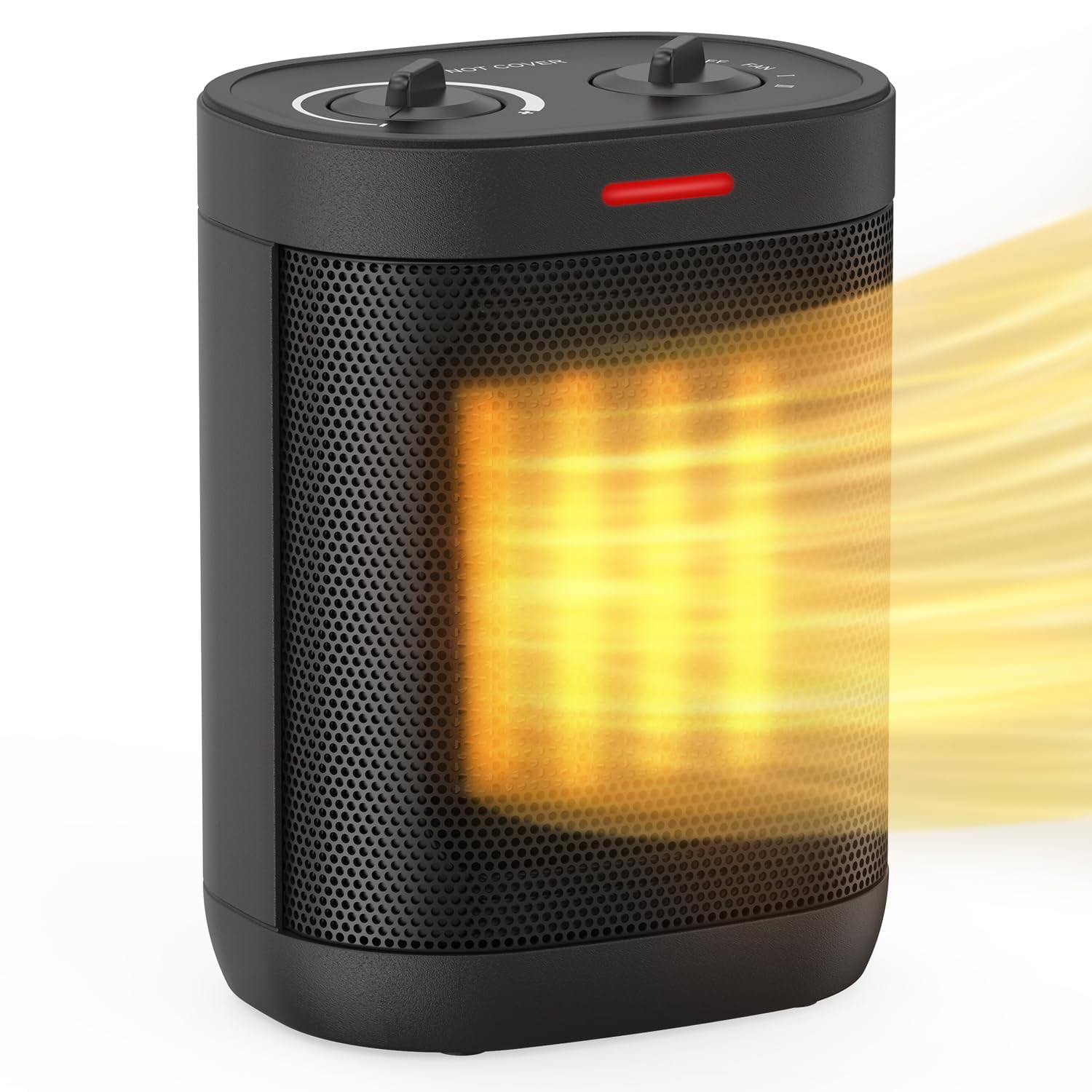 Calefactor Portátil De Cerámica Con Termostato Pereysi 1500w