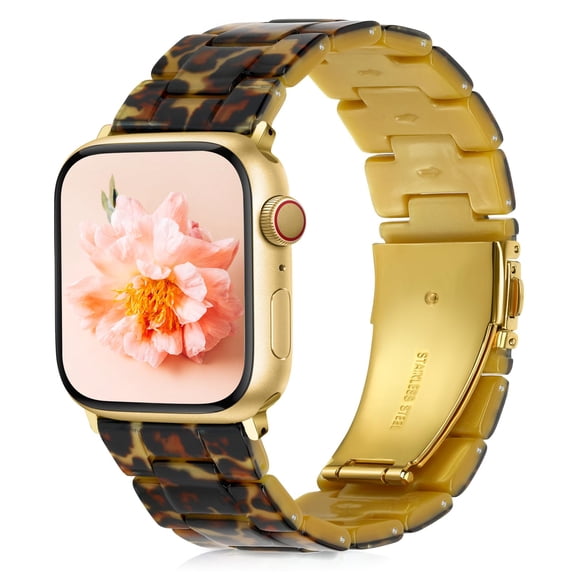 Correa de Resina ALLcool para Apple Watch 38-49mm Acero Inoxidable