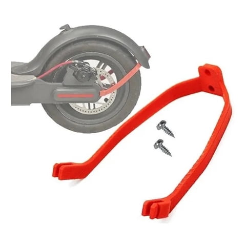 Genérico - Soporte Tapabarro Trasero Rojo Scooter Xiaomi Otros