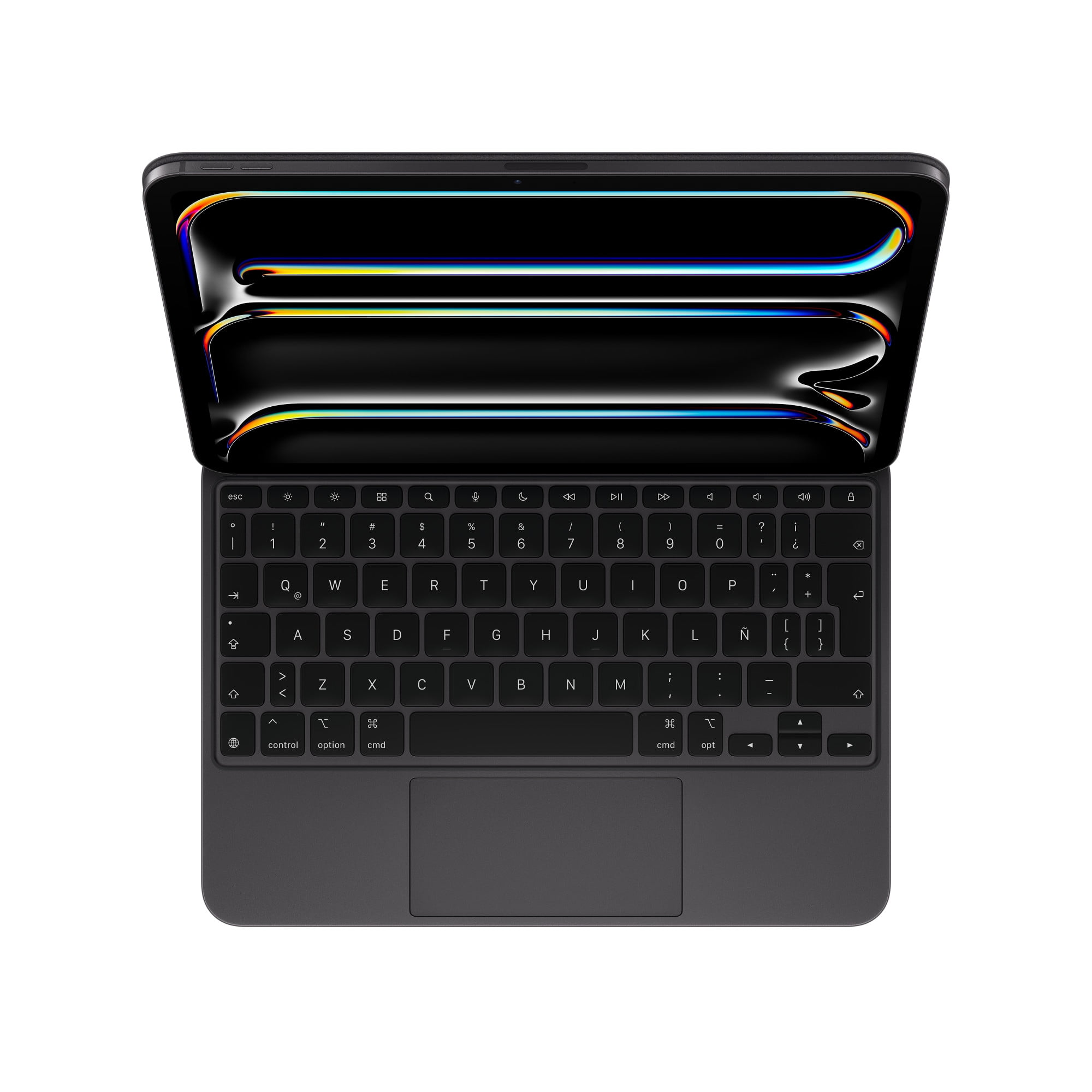 Apple - Magic Keyboard Para Ipad Pro 11 M4 Latinoamericano Negro