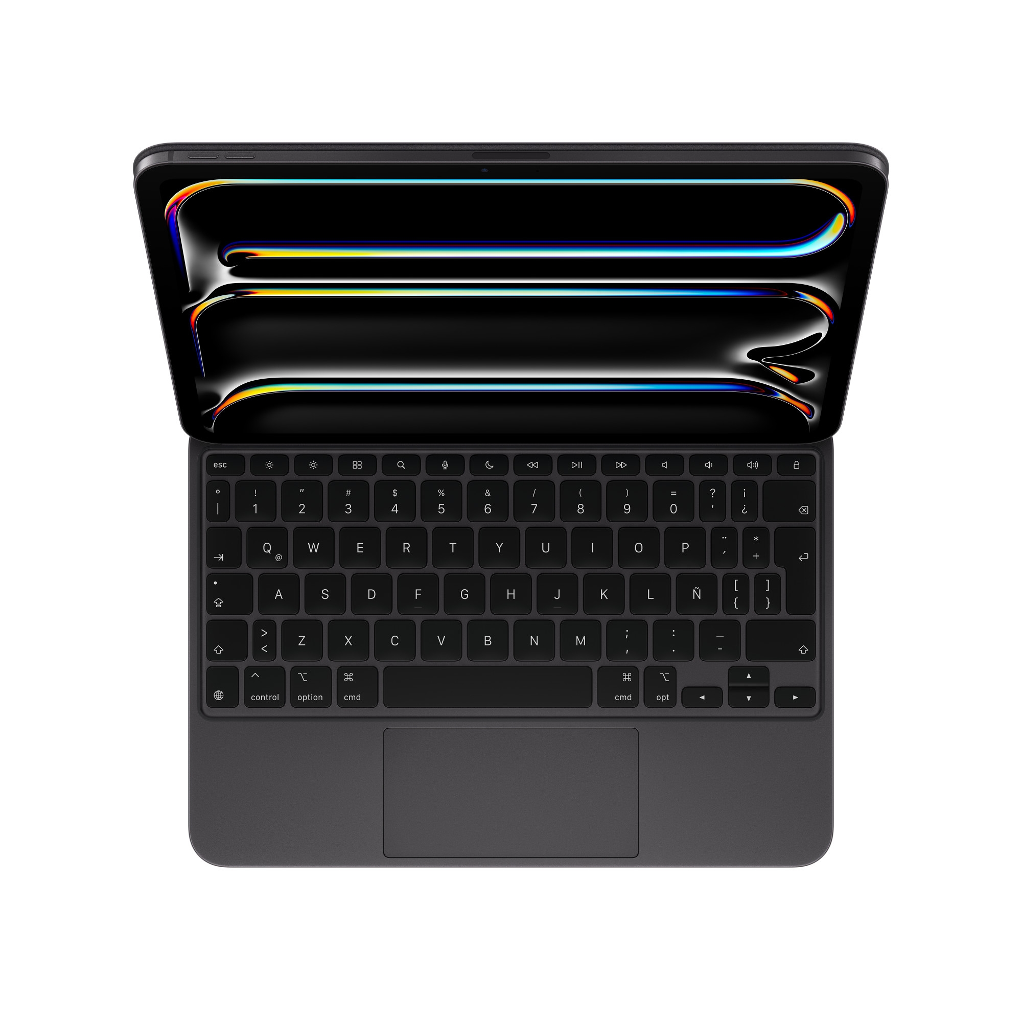 Apple - Magic Keyboard Para Ipad Pro 11 M4 Latinoamericano Negro