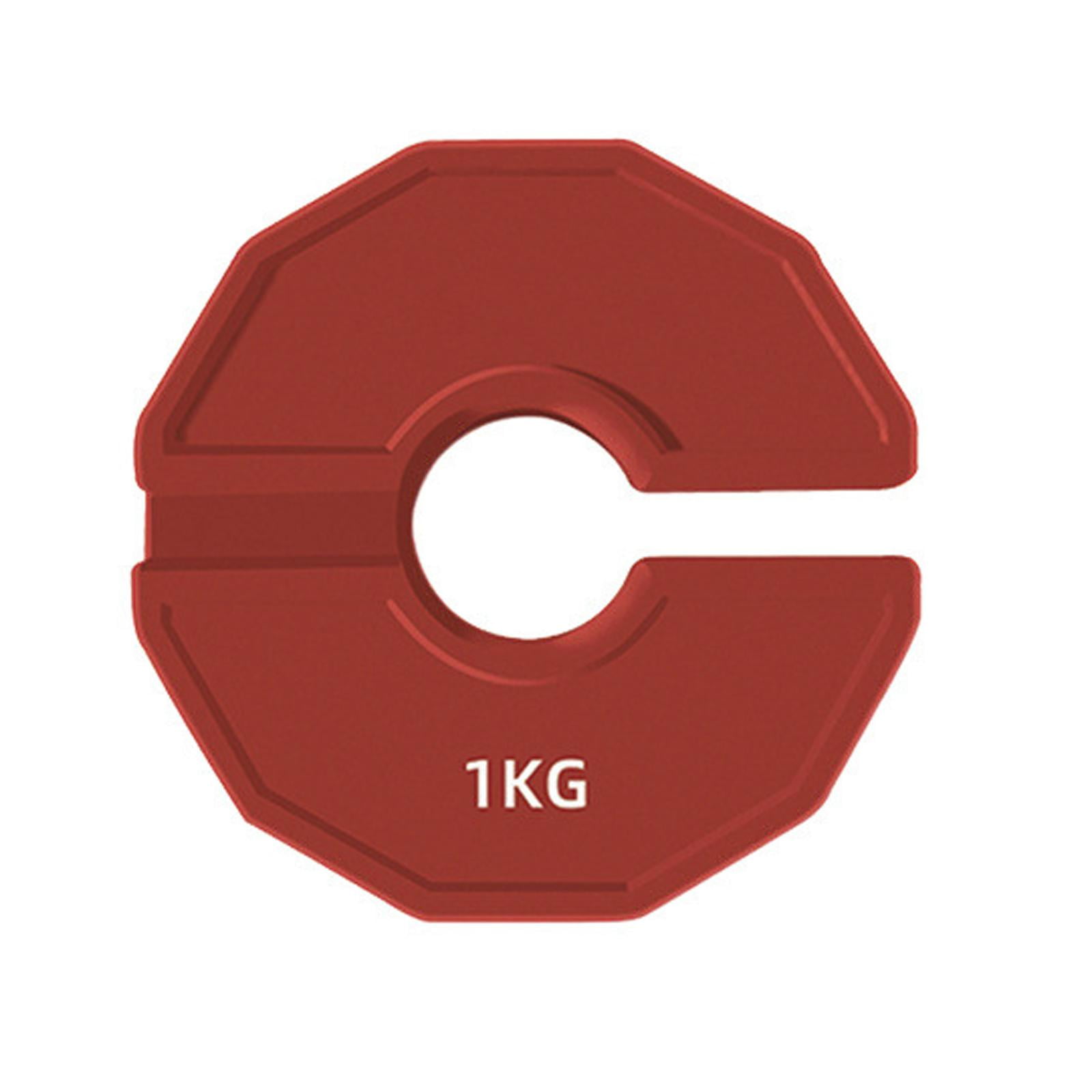 Magideal - Placa Fraccionada Para Barra Con Diseño Portátil Micro Disco Para Mancuerna Placa De Goma Compacta Accesorio Funcional Adecuada Para Entrenamiento De 1 Kg