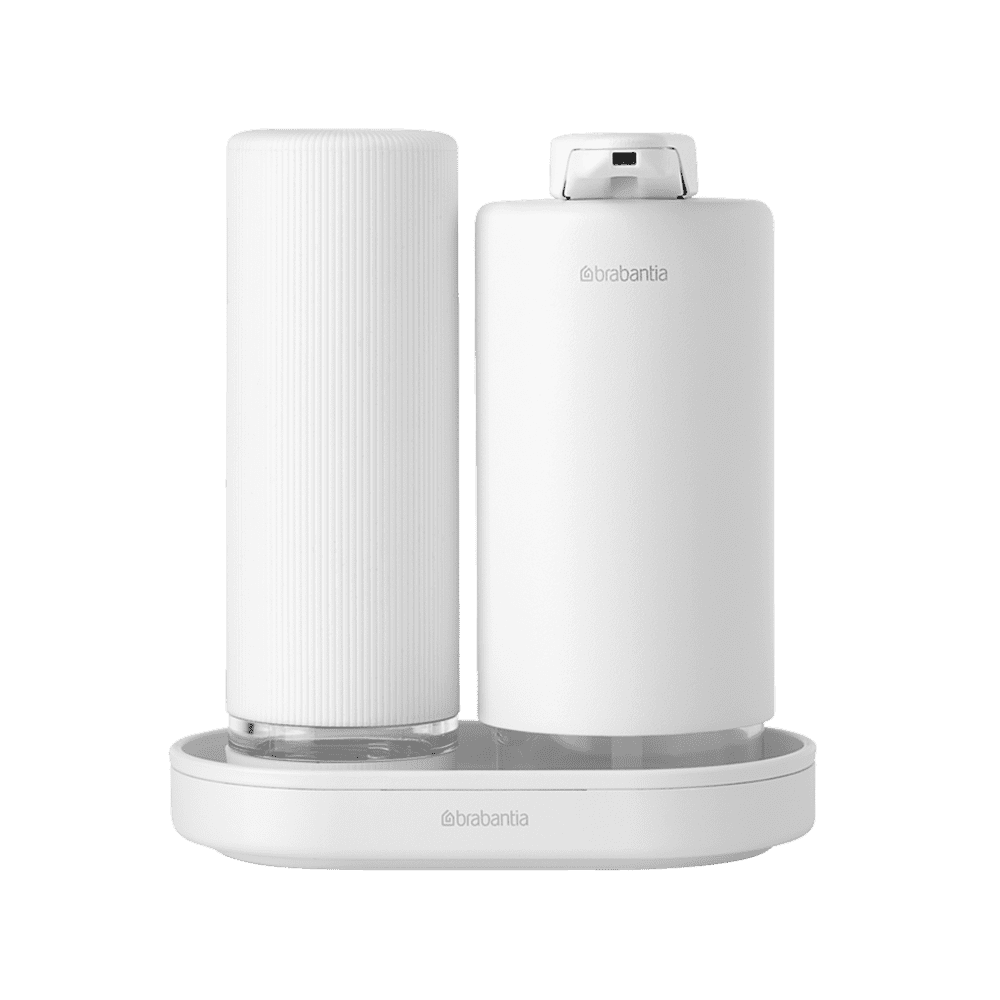 Brabantia - Set Dispensador De Jabón Sinkstyle 2x200 Ml Fresh White