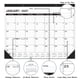 thumbnail image 3 of Calendario de escritorio OLUPAND 46 × 43 cm 2026‑2027 Negro, 3 of 8