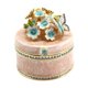 thumbnail image 3 of Joyero Peque?o Estuche De Escritorio Para Collares, Pulseras Y Pendientes Color Rosa, 3 of 5