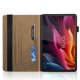 thumbnail image 2 of Funda con relieve del Árbol de la Vida para tablet Lenovo Tab m11/k11 Plus con soporte, ranuras para tarjetas y soporte para lápiz óptico. Marrón, 2 of 6