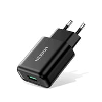 Ugreen - Cargador Rápido Usb-A Qc3.0 Modelo Cd122 Negro