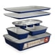 thumbnail image 1 of Juego de utensilios para hornear Bakken-Swiss de 6 piezas, antiadherente, azul, 1 of 9