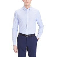 Camisa De Vestir Tommy Hilfiger, Ajustada, A Cuadros Vichy, No Planchados, Para Hombre