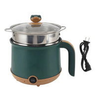 Genérico - Olla Eléctrica Multifuncional Antiadherente Verde