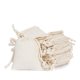 thumbnail image 1 of Bolsas de muselina de algodón con cordón gobyhumm - 50 unidades (10 cm × 12 cm), 1 of 9