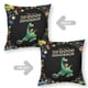 thumbnail image 2 of El Buen Dinosaurio Fundas de almohada de terciopelo con tema, regalos de funda de almohada, decoración para el hogar, cojín de lanzar, regalo de cumpleaños para fans y parejas.61*61cm., 2 of 6