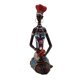 thumbnail image 3 of Estatua De Dama Tribal Africana Artesanía Estatua Africana Para El Hogar Oficina Sala De Estar Estilo C, 3 of 5