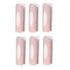 thumbnail image 1 of 6 Uds Pinzas Para Sábanas Para Colchones Con Borde Elevado Antideslizante Rosa Blanco, 1 of 3
