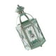 thumbnail image 1 of Portavelas Linterna Lámpara De Viento Candelabro Colgante Para Jardín Boda Patio Verde, 1 of 5