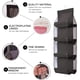 thumbnail image 2 of Wisdomcreate - Organizador de bolsos con 8 bolsillos para colgar (transparente, negro), 2 of 6
