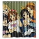 thumbnail image 1 of Cortina de ducha de anime para chica bonita, juego de cortina de baño con ganchos, tamaño 66 x 72 pulgadas, 1 of 3