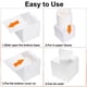 thumbnail image 4 of Uxcell Cubierta de Caja de Pañuelos Soporte Cuadrado Dispensador Acrílico para Mesa de Baño Dormitorio Cocina Oficina, 4 of 6