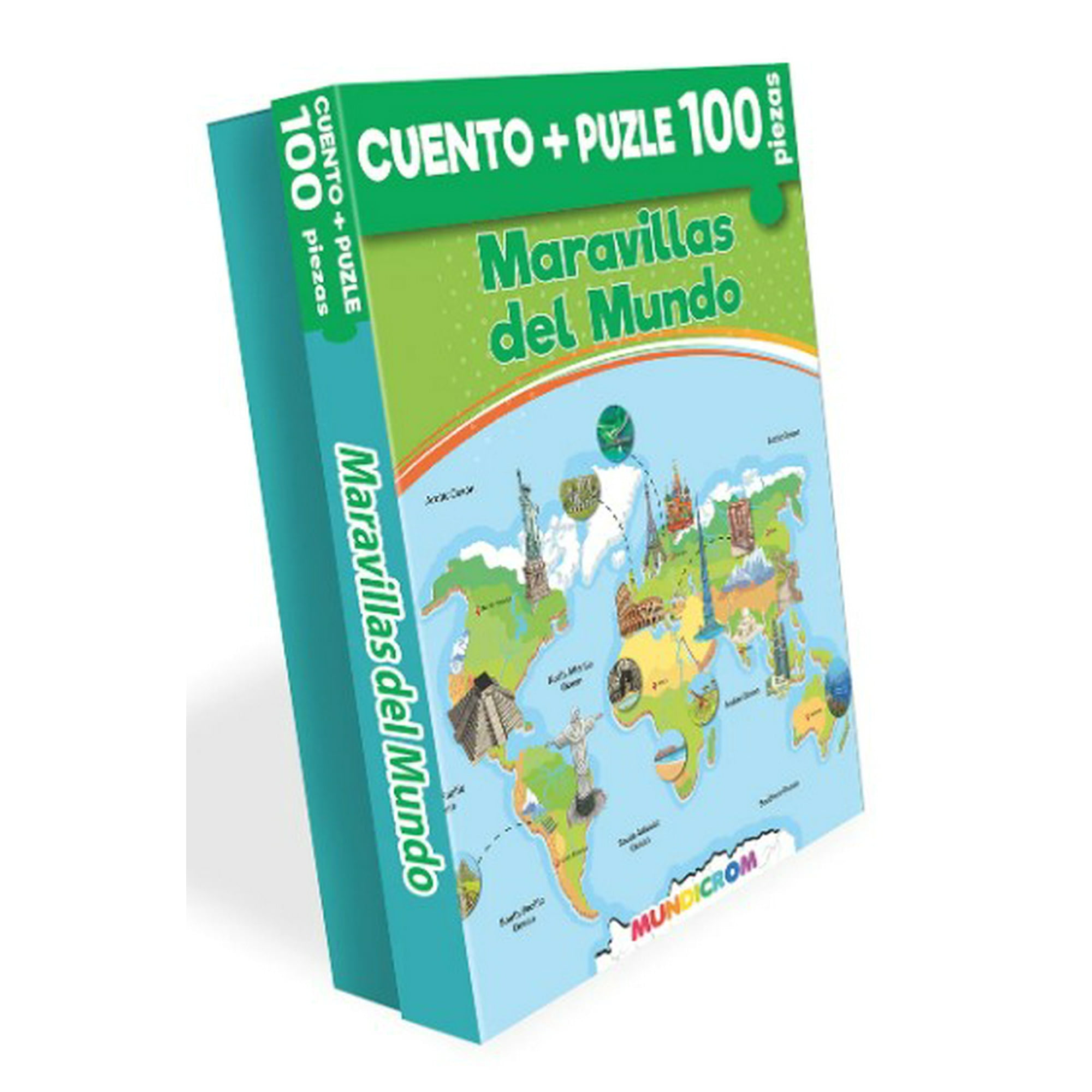 Grupo Editorial - Maravillas Del Mundo 100 Pzas