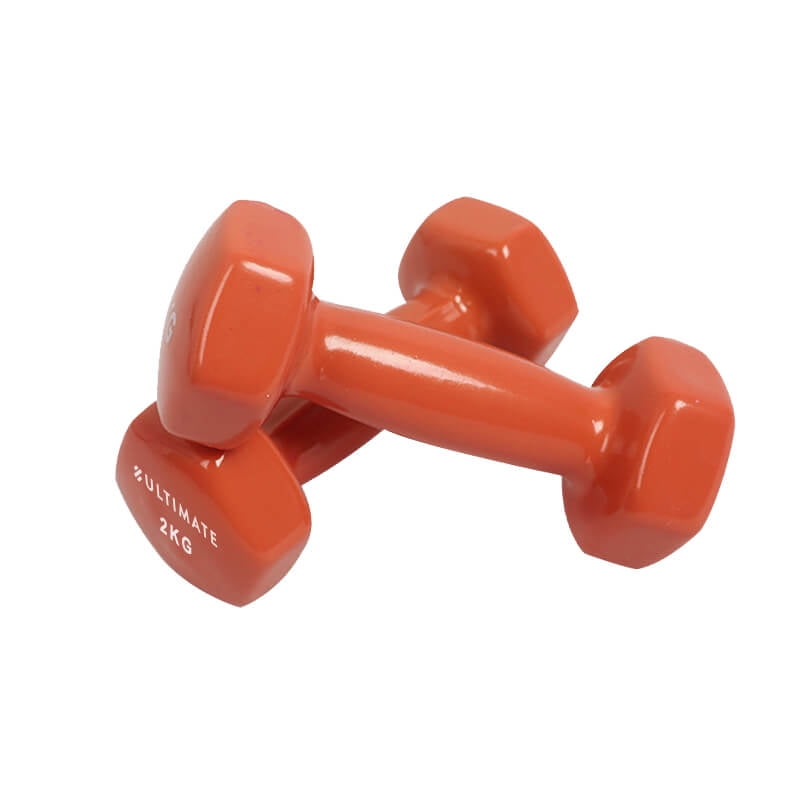 Ultimate Fitness - Mancuernas Vinilo 2 Kg