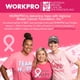thumbnail image 2 of Navaja multiusos plegable WORKPRO rosa con 10 cuchillas y cinta rosa, 2 of 8