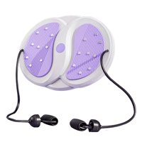 Magideal - Máquina De Torsión De Cintura Placa De De Ejercicio Máquina De Pérdida De Peso Antideslizante Tablero De Torsión Silencioso Tablero De , Carga Violeta 350Kg