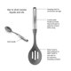 thumbnail image 5 of Cuchara ranurada Farberware Pro Series 34 cm, 5 of 6